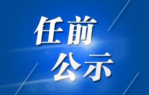 安徽發(fā)布干部任前公示公告