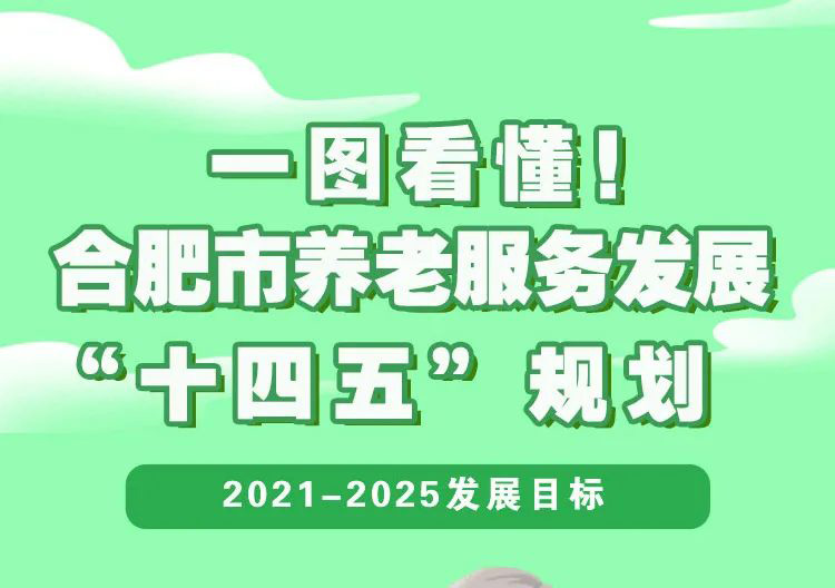 一圖看懂！合肥市養老服務(wù)發(fā)展“十四五”規劃公布